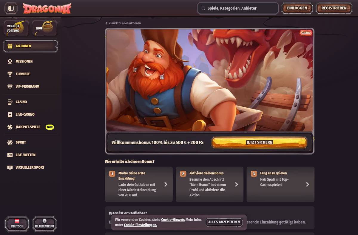 Lobby von Dragonia