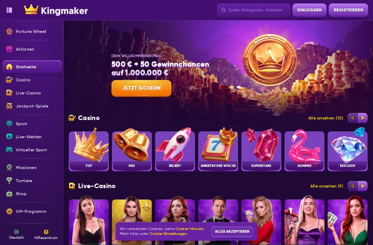 Lobby von Kingmaker